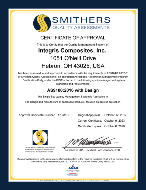 Certificat AS-Integris