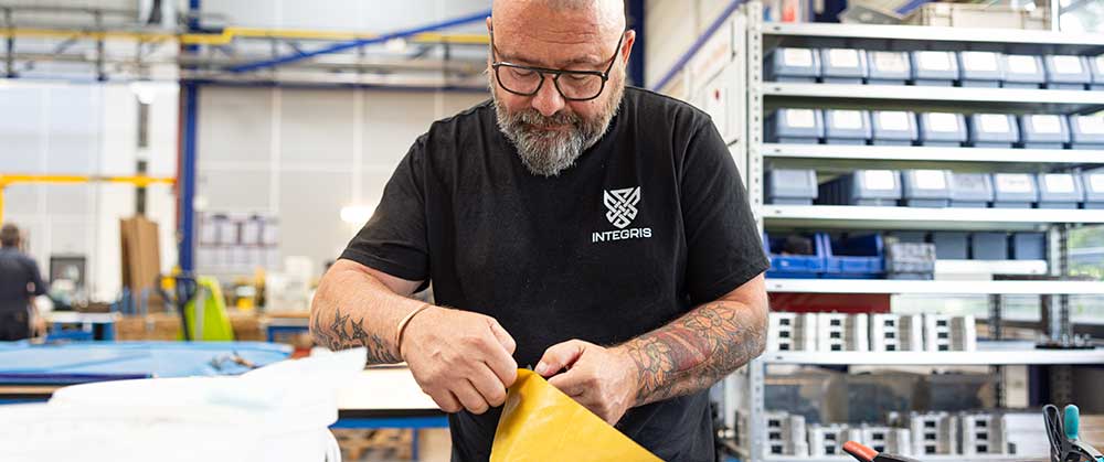 Ballistische Produktion von Integris in Dänemark