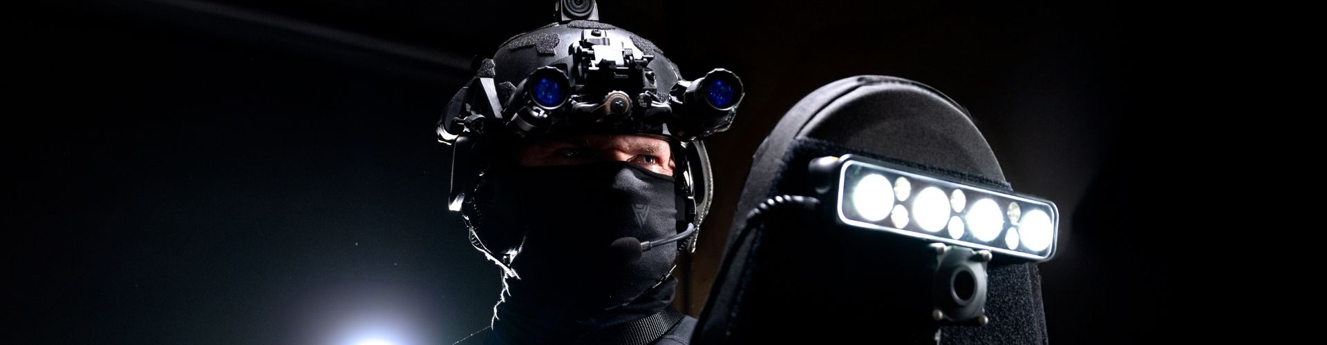 police shield header