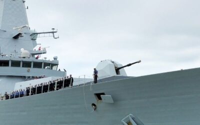 Type 45 destroyer ballistic protection