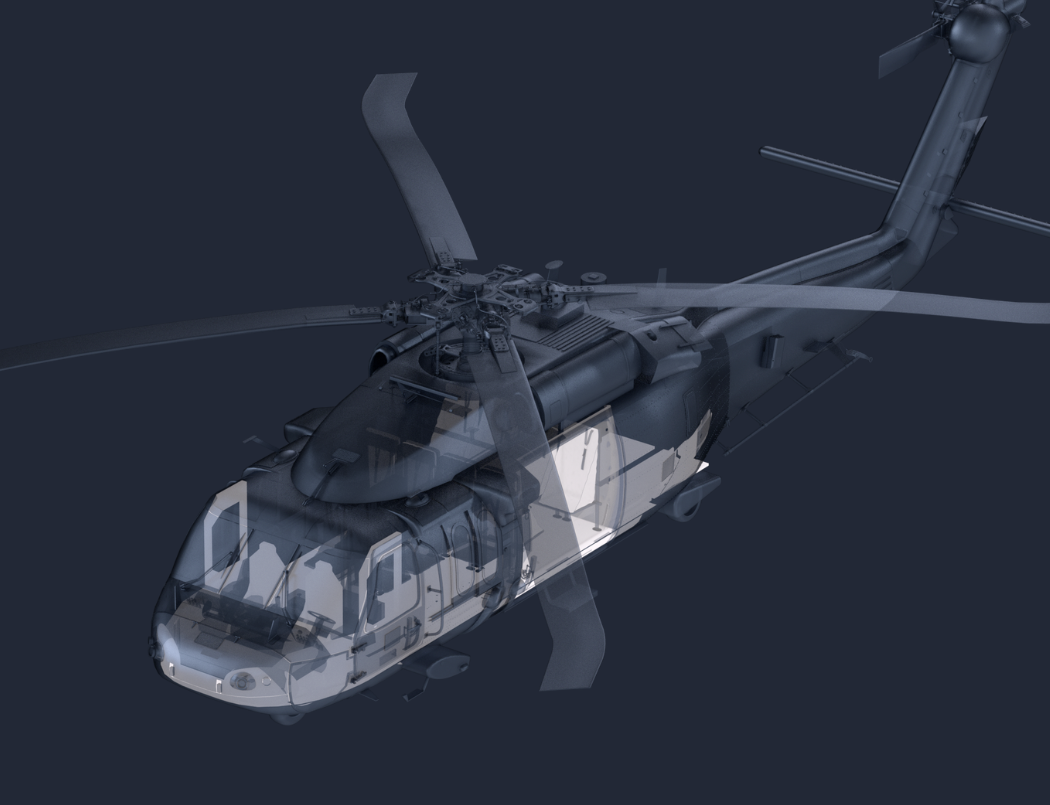 armoured helicopter systems
